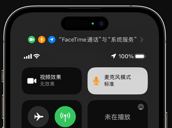 久治苹果授权维修网点分享iPhone在通话时让你的声音更清晰 