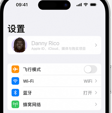 久治appleID维修服务iPhone设置中Apple ID显示为灰色无法使用 