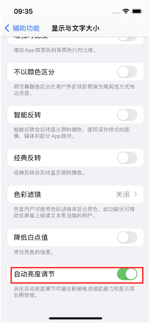 久治苹果15维修店分享iPhone 15 Pro系列屏幕亮度 