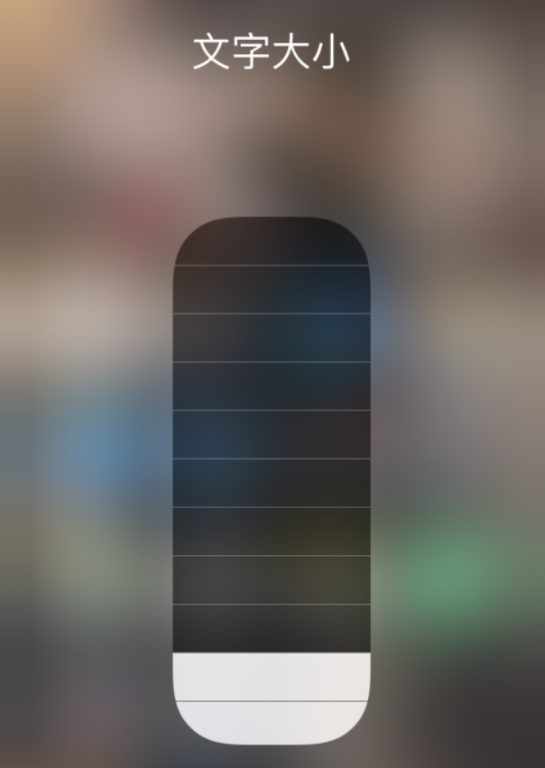 久治苹果手机维修分享小技巧：在 iPhone 控制中心快速调节字体大小 