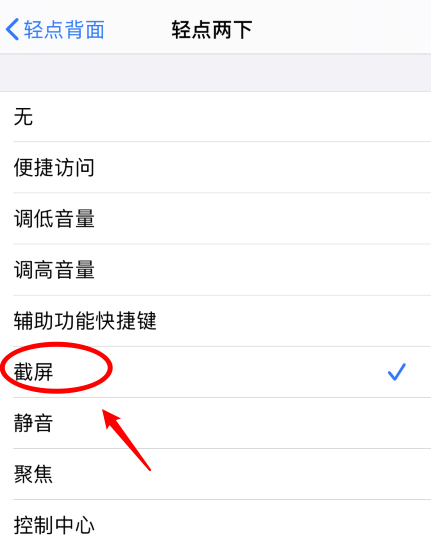 久治苹果手机维修分享iPhone12如何启用双击截屏 